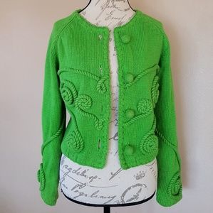 One Size Fits All Michael Simon sweater cardigan